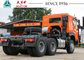 HOWO 6X4 Tractor Trailer Truck 10 Wheeler With Euro IV Emission LHD Type