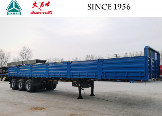 Side wall Trailer Side Tipper Trailer Grain Hopper Trailer Combo Flatbed Trailer