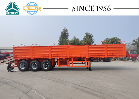 Bulk Cargo Semi Trailer Dropside Semi Trailer Grain Trailer For Sale In Africa