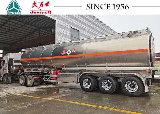 40000L 3 Axle Aluminum Alloy Fuel Tanker Trailer