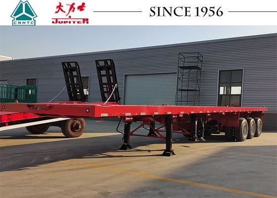 3 Axle Scalable Flatbed Trailer For Shipping Wind Blade
