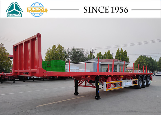 Long-Haul Flatbed Semi Trailer 3-Axle Flatbed Trailer FLAT DECK For Sale
