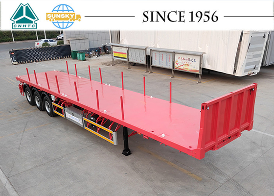 Long-Haul Flatbed Semi Trailer 3-Axle Flatbed Trailer FLAT DECK For Sale