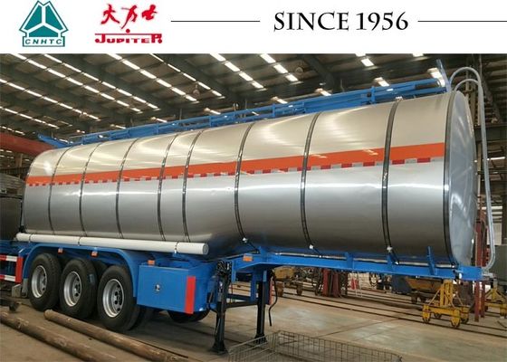 12R22.5 Tire 40000KG Carbon Steel Bitumen Tanker Trailer